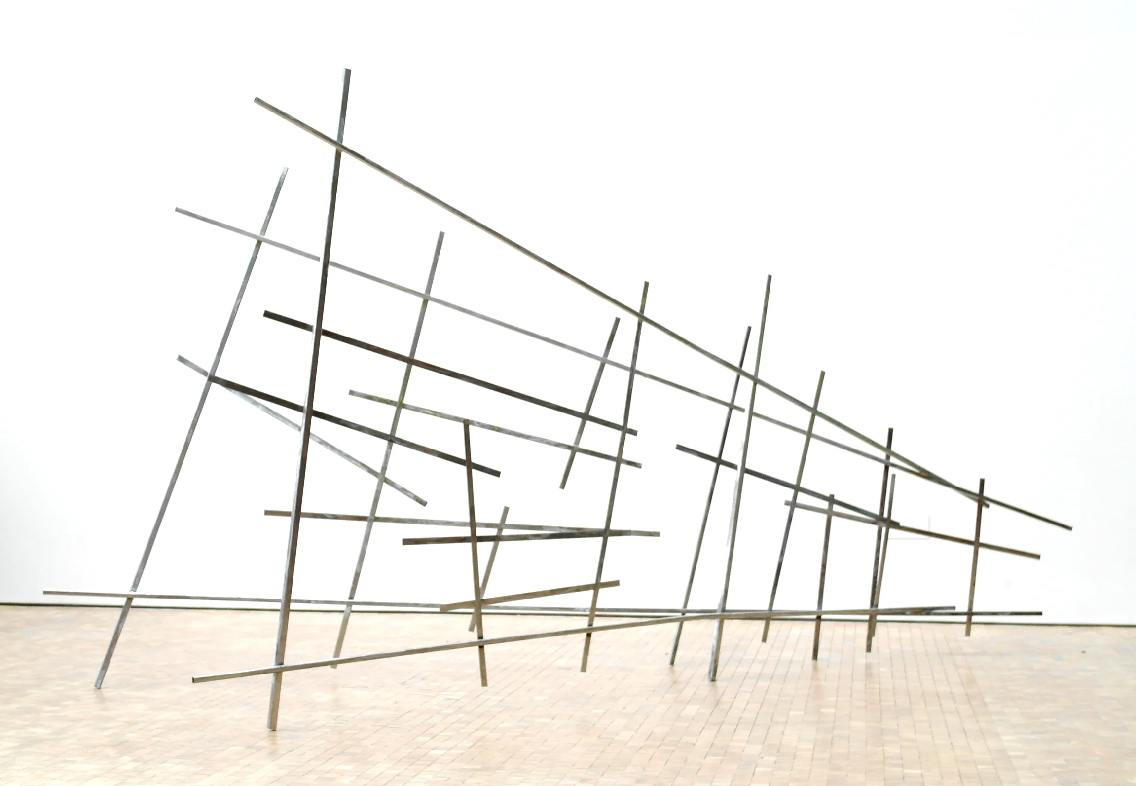 A View From Somewhere Steel, 2013 215 x 405 x 105 cm
