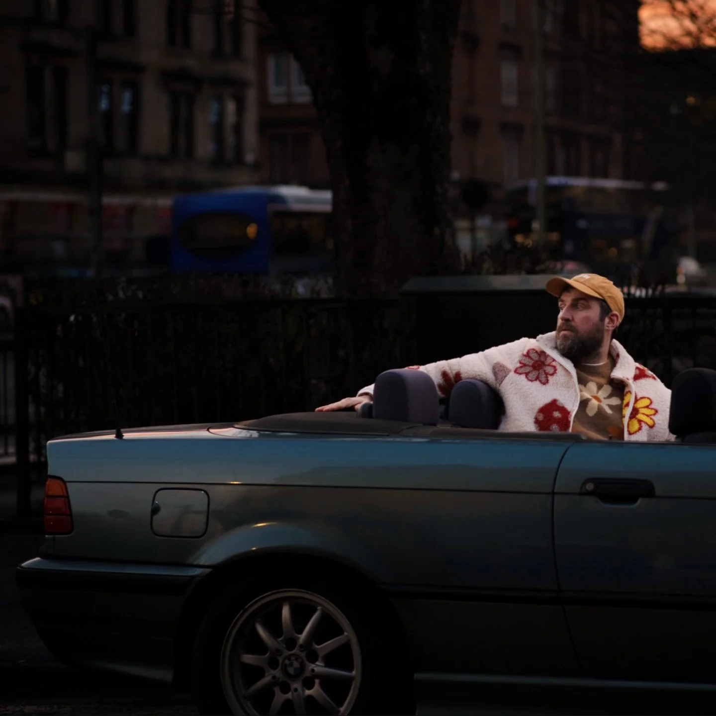 Somewhere on the outskirts of Glasgow, hanging out the back of a BMW convertible while cars beep on the bypass and someone points a camera at you.

That&rsquo;s how the video for &lsquo;Sorry Eyes&rsquo; was made. No filters, no CGI - just film, scra