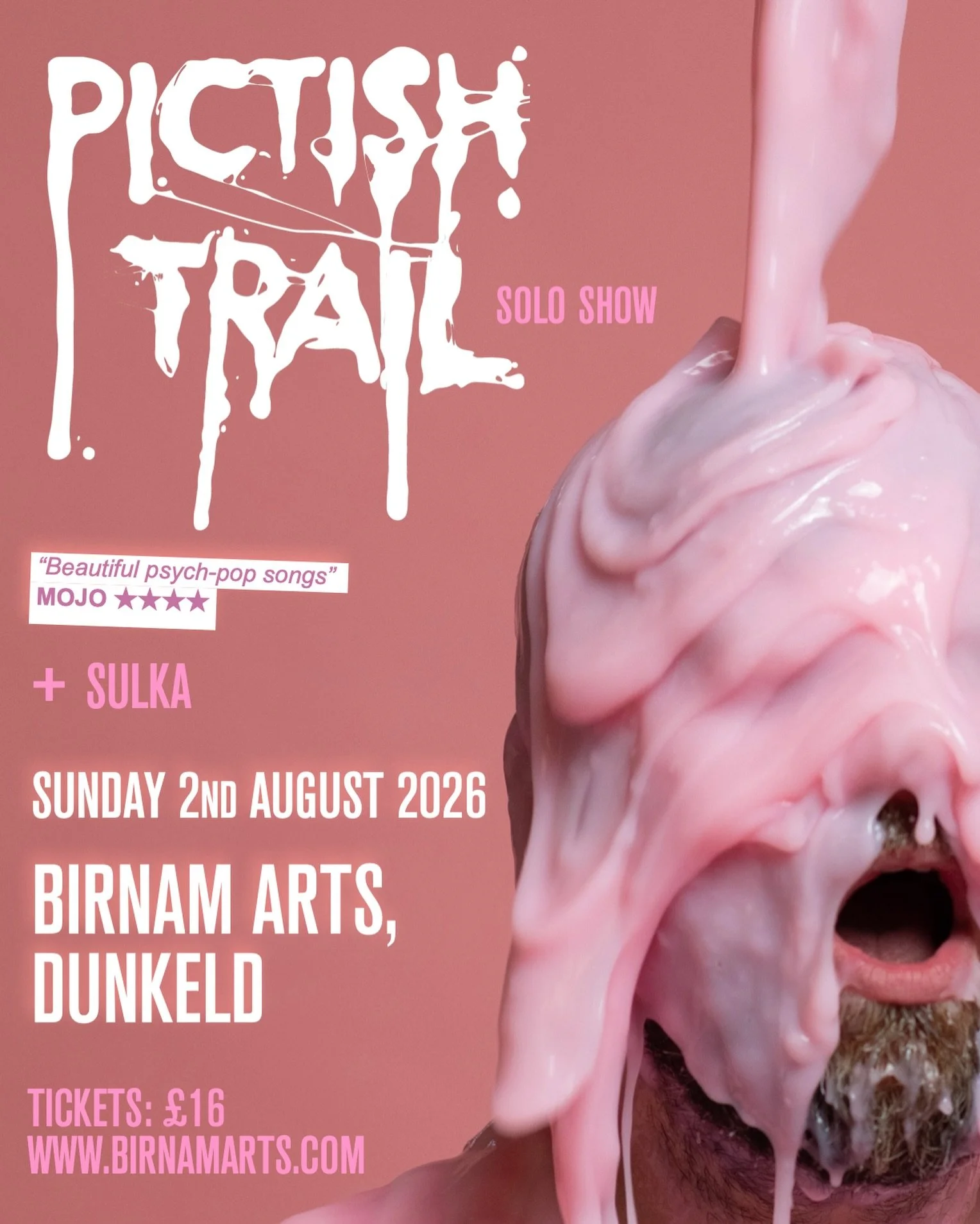 🫠✨💚 Hulllo everyone. I&rsquo;m not playing many solo shows this year ... BUT I am doing a cheeky one at @birnamarts on Sunday 2nd August, with support from my pal, and Lost Map brother, @_sulka. 💚✨🫠

Requests welcome! I&rsquo;m gonna try and work
