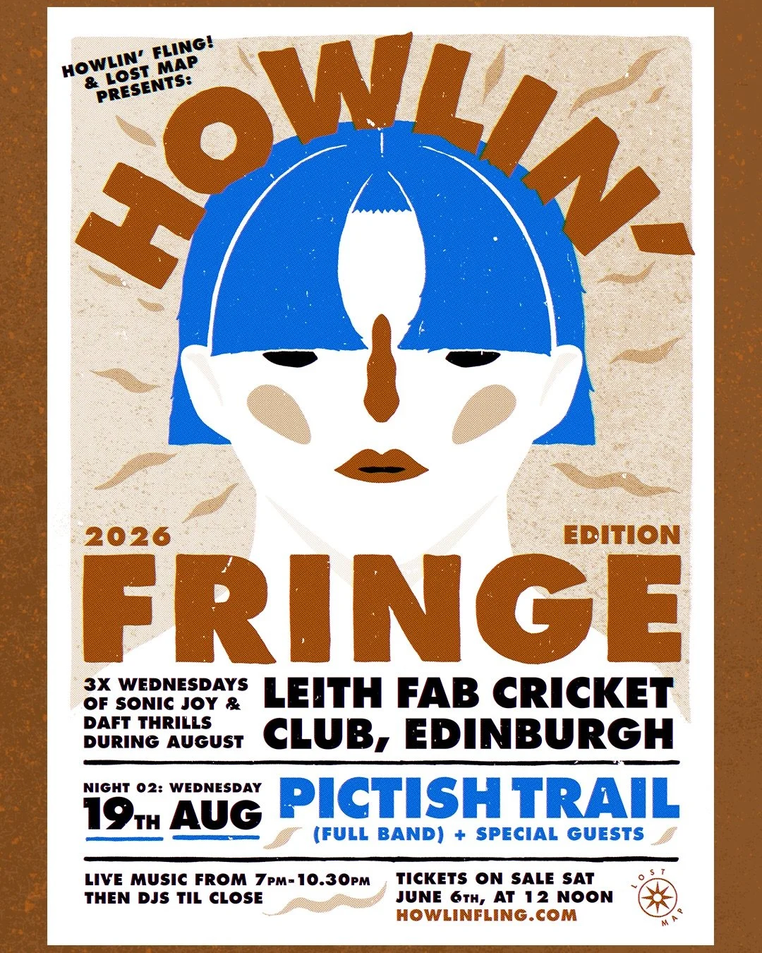 🫠✂️💇 HOWLIN&rsquo; FRINGE! 👨🏻✨🫠

I have to say&hellip; I really like putting on gigs and seeing people, and maybe having a nice beer 🍺 and so we&rsquo;ve started a new series of Lost Map shows called HOWLIN&rsquo; FRINGE - taking place at Leith