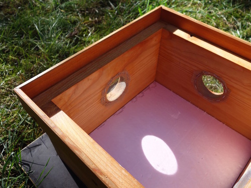 Vue intérieur avec isolant