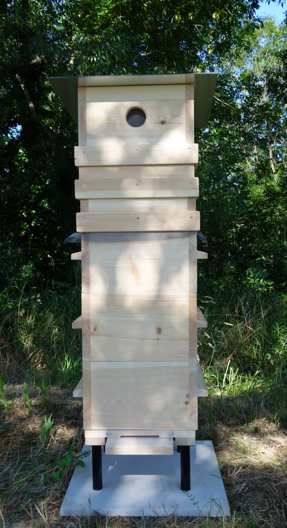 La ruche écologique complète 3 hausses - L'ORIGINALE-permaterra