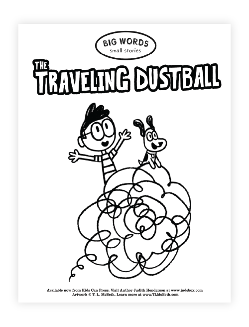 The Traveling Dustball Coloring Pages