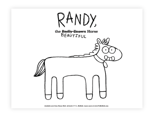 Randy Coloring Pages