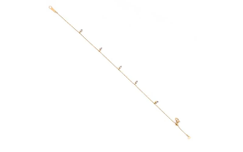 Bracelet with Dangling Stones