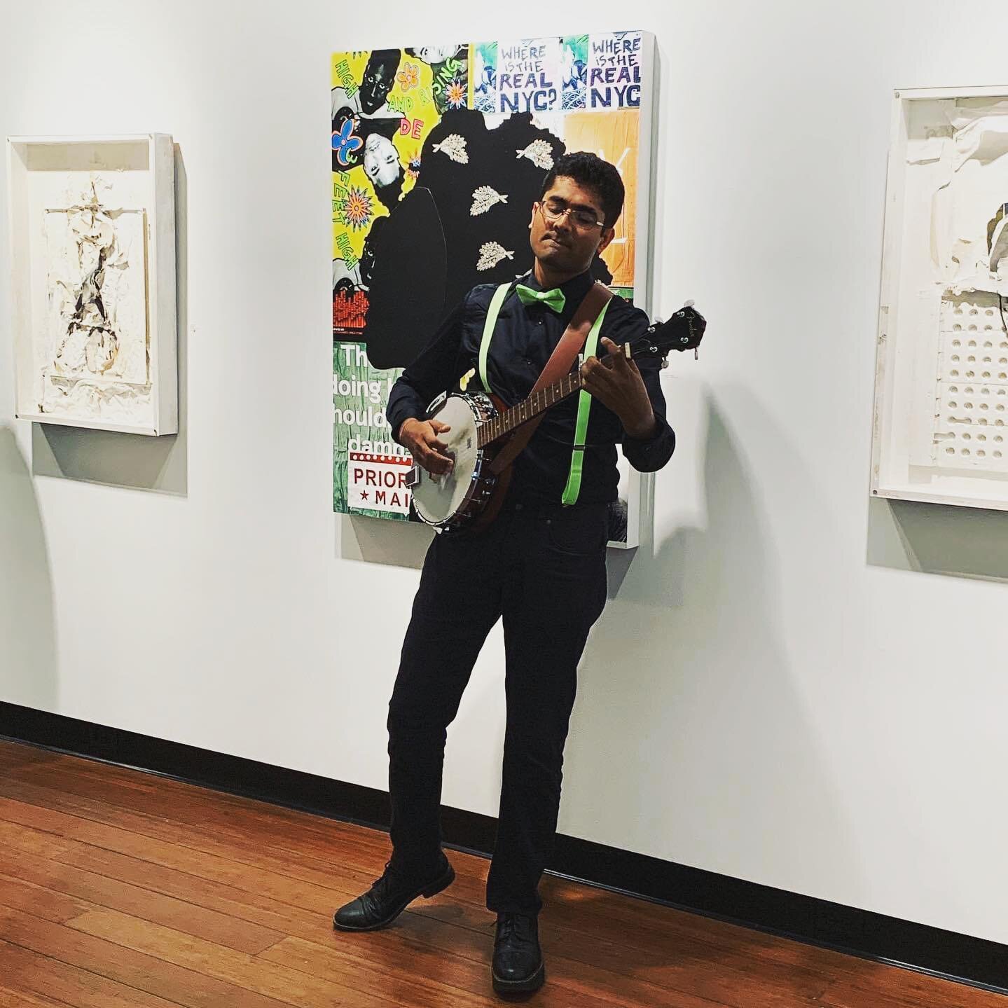 As if our flute candidate Rama wasn&rsquo;t already cool enough, he will also be playing banjo at his solo show TONIGHT! Ticketing in bio! #pnme #flute #banjo #pittsburgh #summer2022