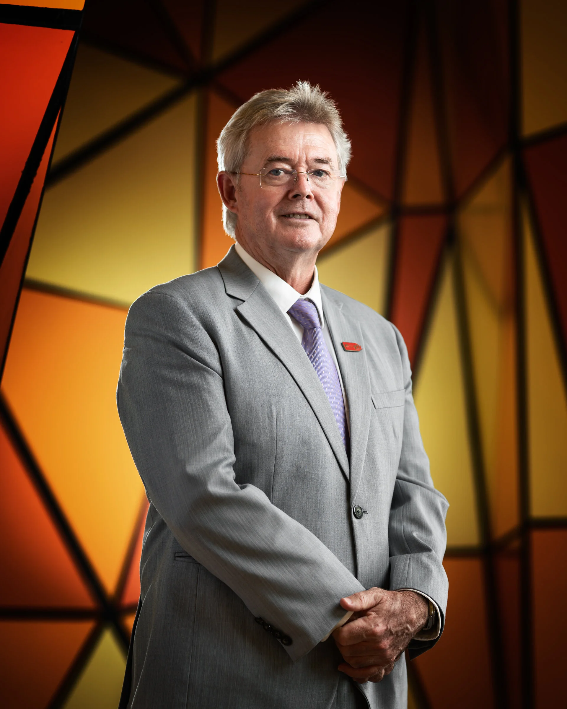  Portrait of British University Vietnam Vice Chancellor and President Dr. Raymond D. Gordon. 