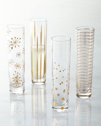 Stemless Champagne Flutes