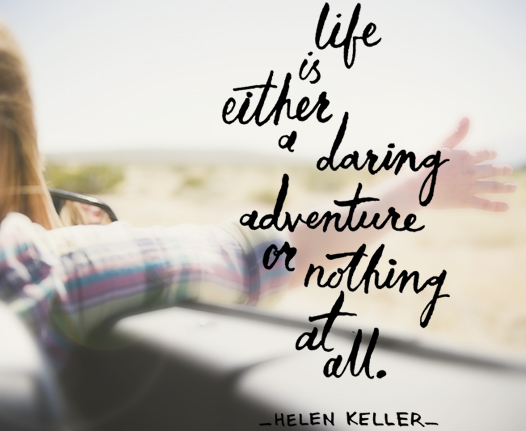 life is a daring adventure