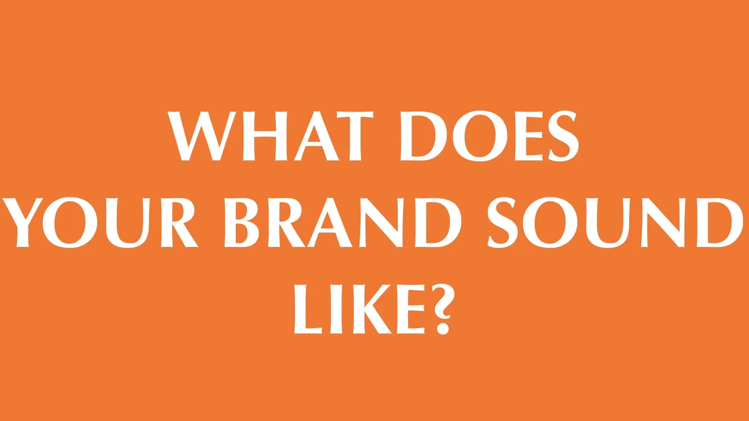 "What Does Your Brand Sound Like?"- 2015 Research Study Shows Branded, In-store Music is a Game Changer.