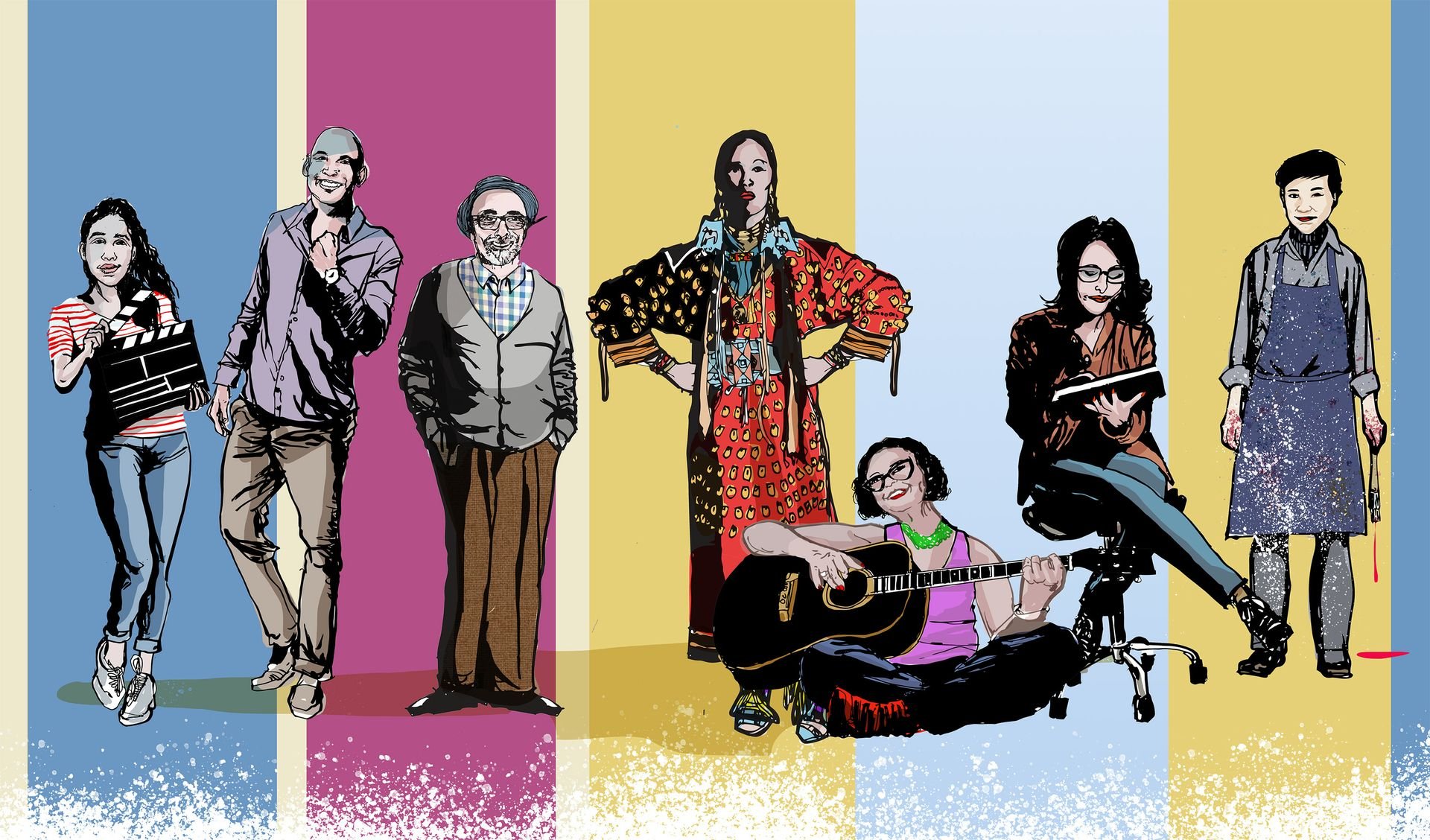 The Magnificent 7 for UCLA Magazine