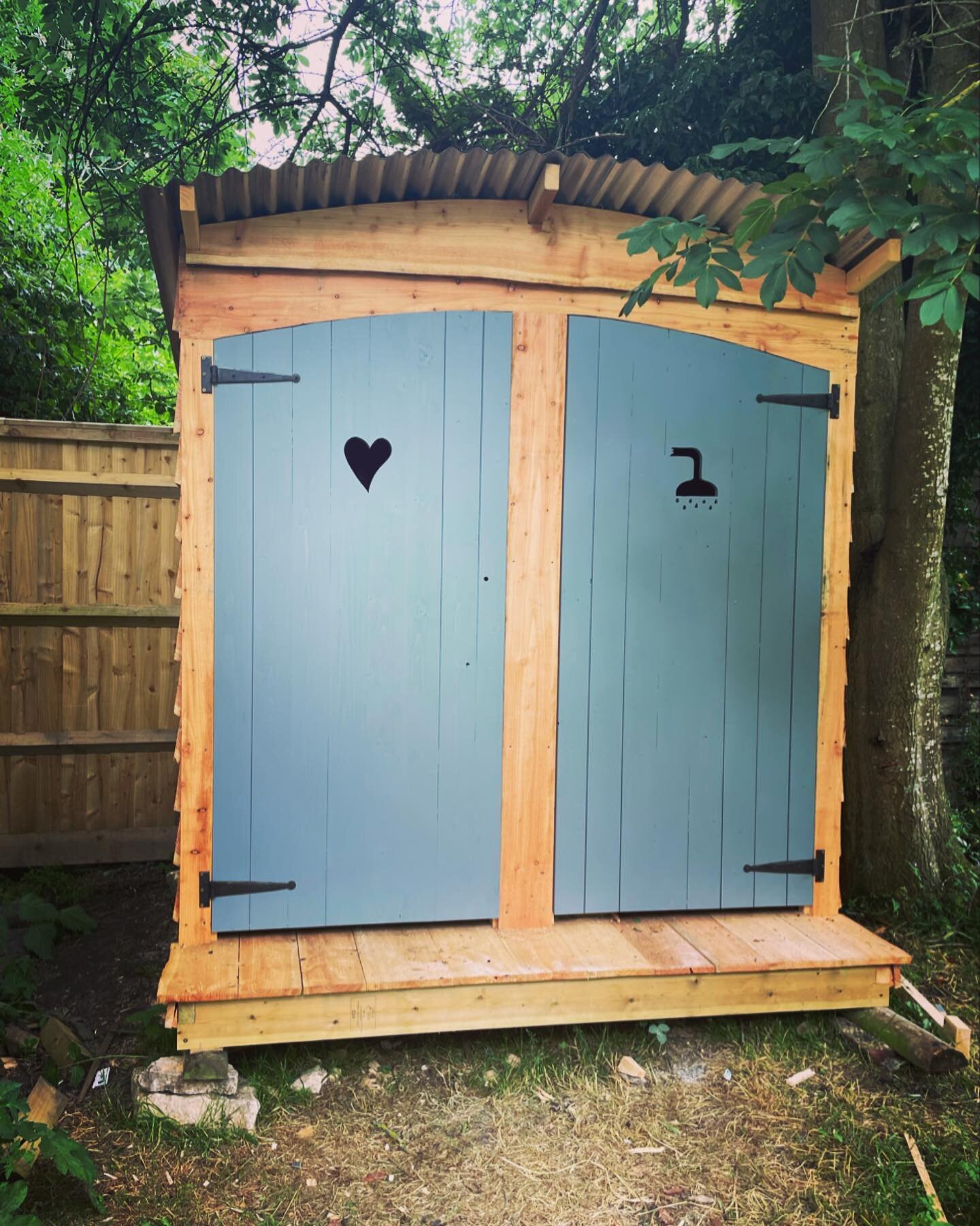 New #glampingtoilets for your #glampingsite Here one with a built in #compostingtoilet Get in touch for prices, tailoring and ordering. We make everything #bespoke from locally sourced timber and to order. #nordicstyle #carpentry