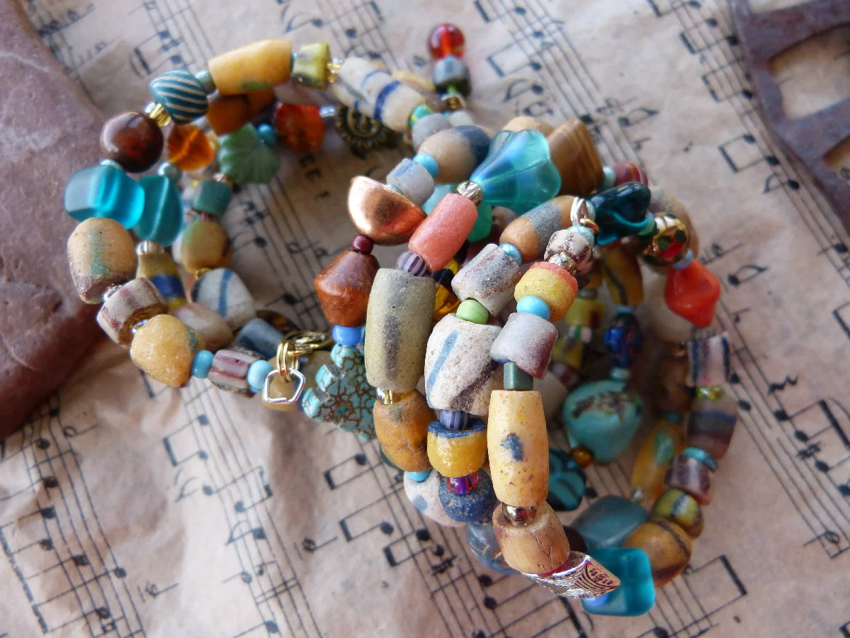 Spiral Sandcast Bracelets