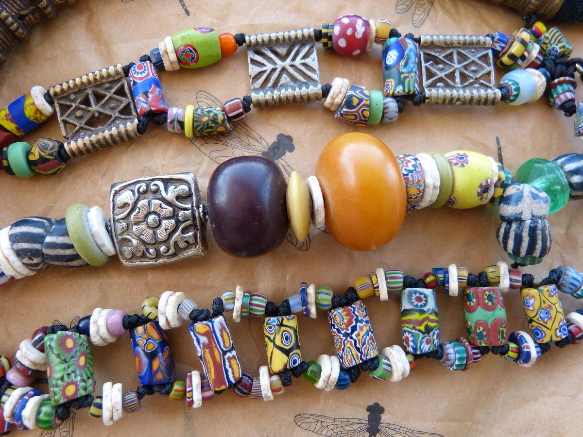 Vintage Trade Bead Bracelets