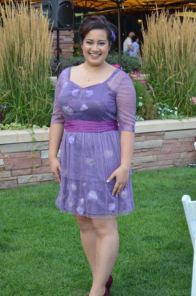 Custom Flora Maid of Honor Dress