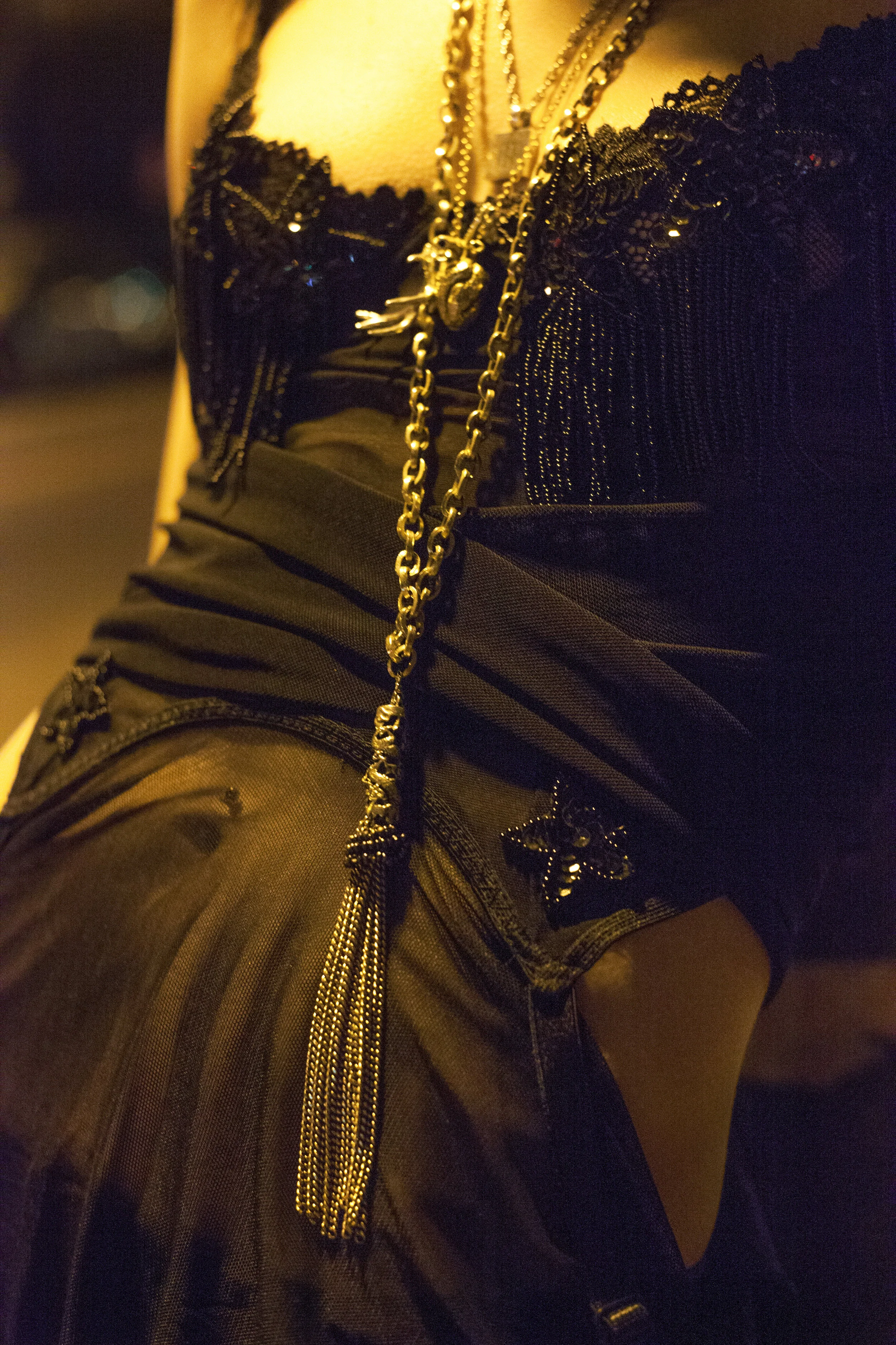 'Black Star' Dress Details