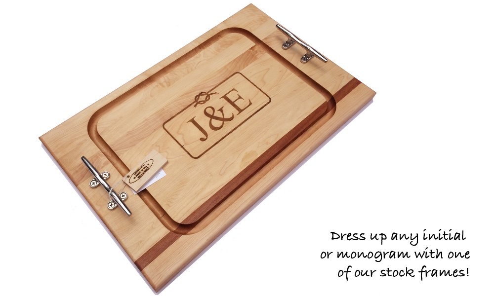 wedding_gift_steak_cutting_board_engraved_with_nautical_cleats
