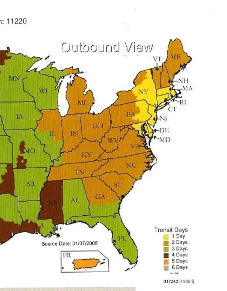 Last minute gifts?  No problem. Ground still  gets you there!  Order now and orders ship within 24 hours!