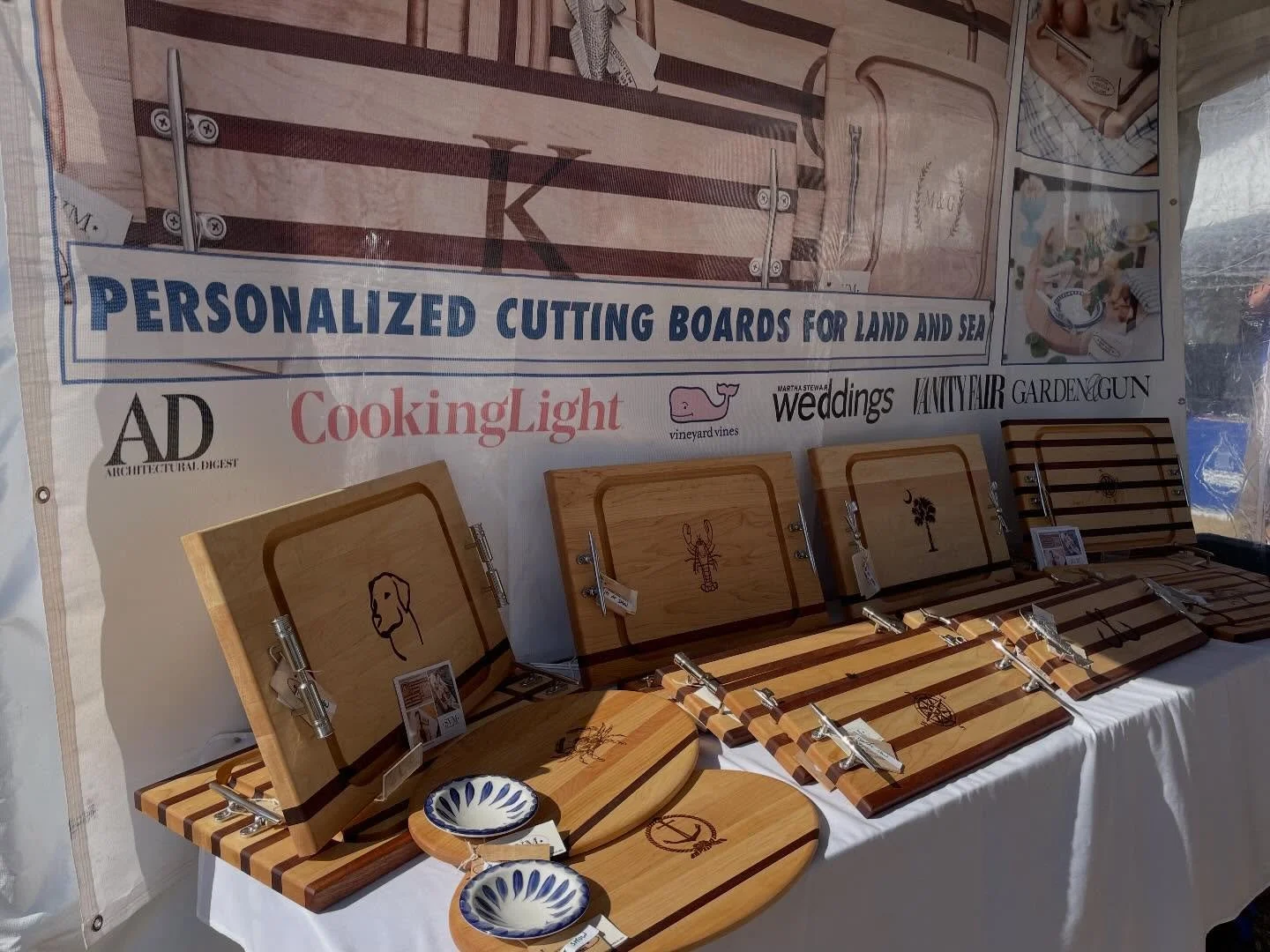 Sun is out and we are back in Marion Square for @sewe !  Come on down!  @mtankoos