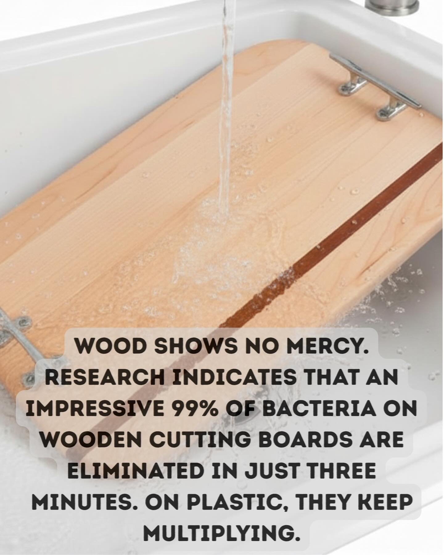 Wood is good!  We've believed in it for years! ( sharing with fun modification 😉)