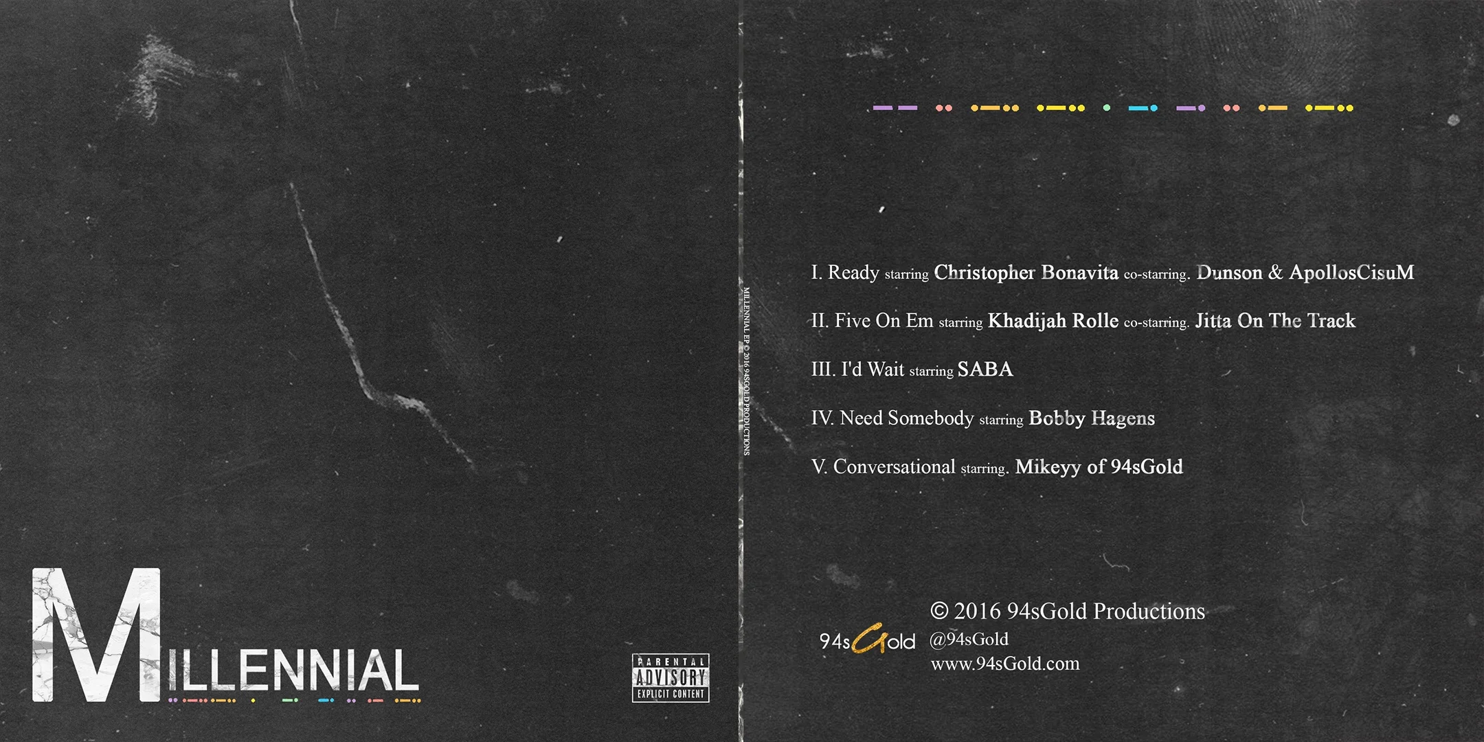 Millennial Covers by: Maximilian Shelton