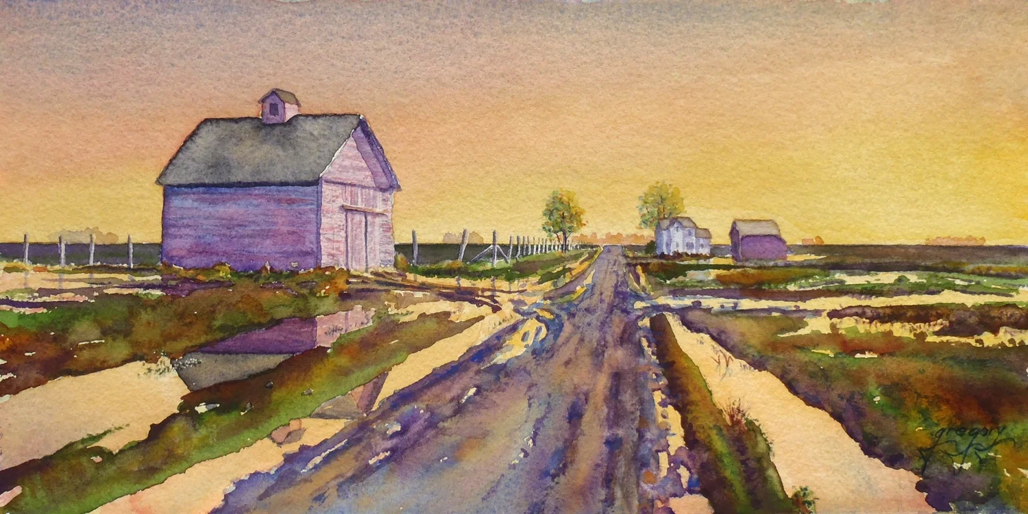 Summer Evening After a Storm