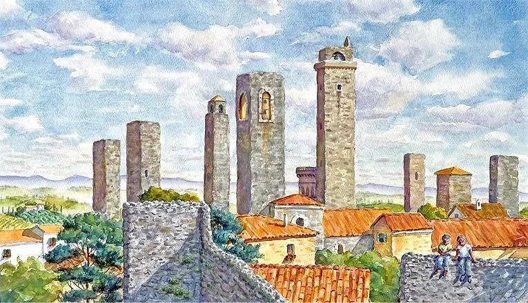 San Gimignano, Tuscany