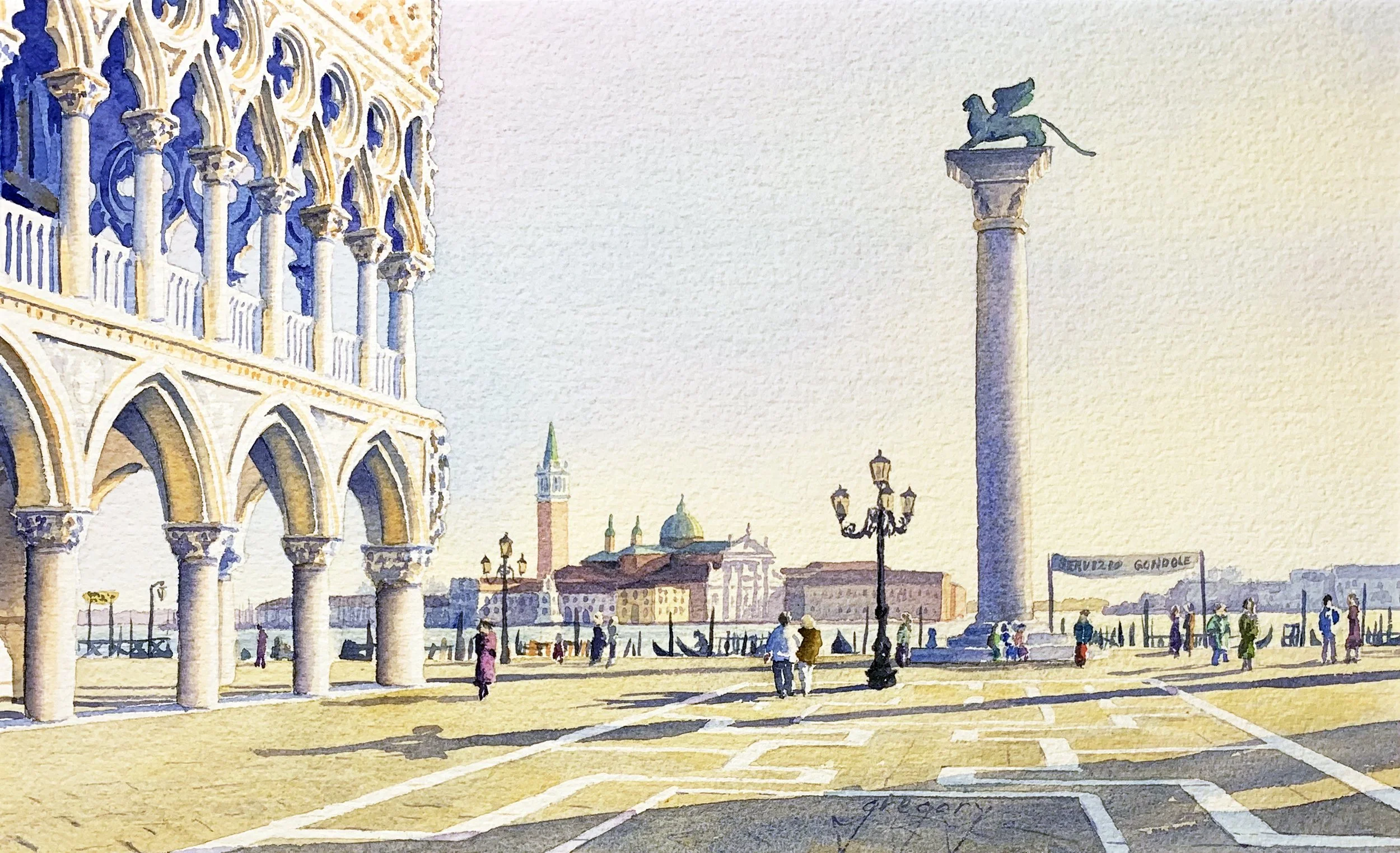 Evening Light, Venice