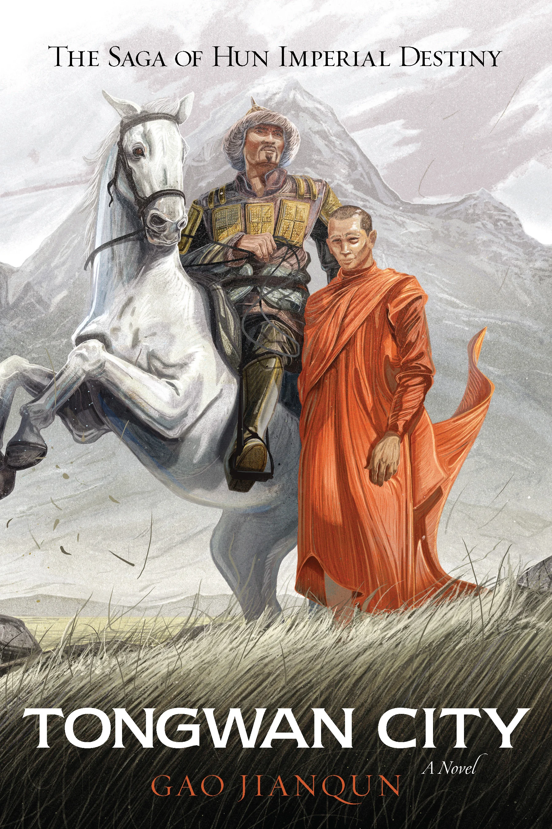 Sixteen centuries ago, the last chieftain of the Huns sought to unite China by force. In Tongwan City, the warlord Helian Bobo orders an impregnable city built to be the capital of an empire that will finally unite China. Tongwancheng ("unite all nations") or Tongwan City would be built with thick outer walls made white with clay and powdered rice, giving the city the appearance of a giant ship. Helian will stop at nothing to build his city and his empire, drafting 100,000 laborers to build his citadel. Tongwancheng might become Helian Bobo’s legacy, but what will it be enough to bring China under one ruler? Meanwhile, another great man is quietly laying the groundwork for a nation. Kumarajiva is brought to the Chinese court to begin teaching the Chinese the precepts of Buddhism. He embarks on a career of teaching, and of translating the foundational sutras into Chinese. As his influence begins to spread and his fame grows, the seeds of a unified China are sown. Twenty years ago, Gao Jianqun’s bestselling novel THE LAST HUN popularized ancient Chinese legend and renewed interest in the earliest periods of Chinese history and culture. In TONGWAN CITY, Gao returns to ancient China to relate an epic saga of murder and compassion in the grassland kingdom of the ancient Chinese frontier. Gao also tells a parallel story of Buddhism blooming in the center of Chinese life. Gao weaves into this tale seminal themes of Chinese history and culture: the connection between the Huns of northern China and their cousins who terrorized Europe in the fifth century, the Great Wall that was built to separate these nomad warriors from the Han Chinese, and the philosophy that ultimately united them. Ebook ISBN: 9781627740364 Price: $11.99