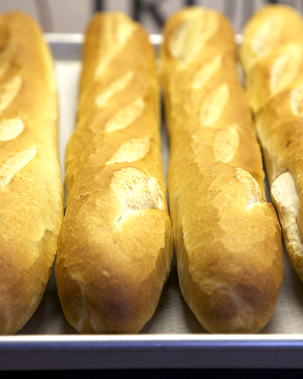 Baguettelong baguette | $2.50short baguette | $0.80