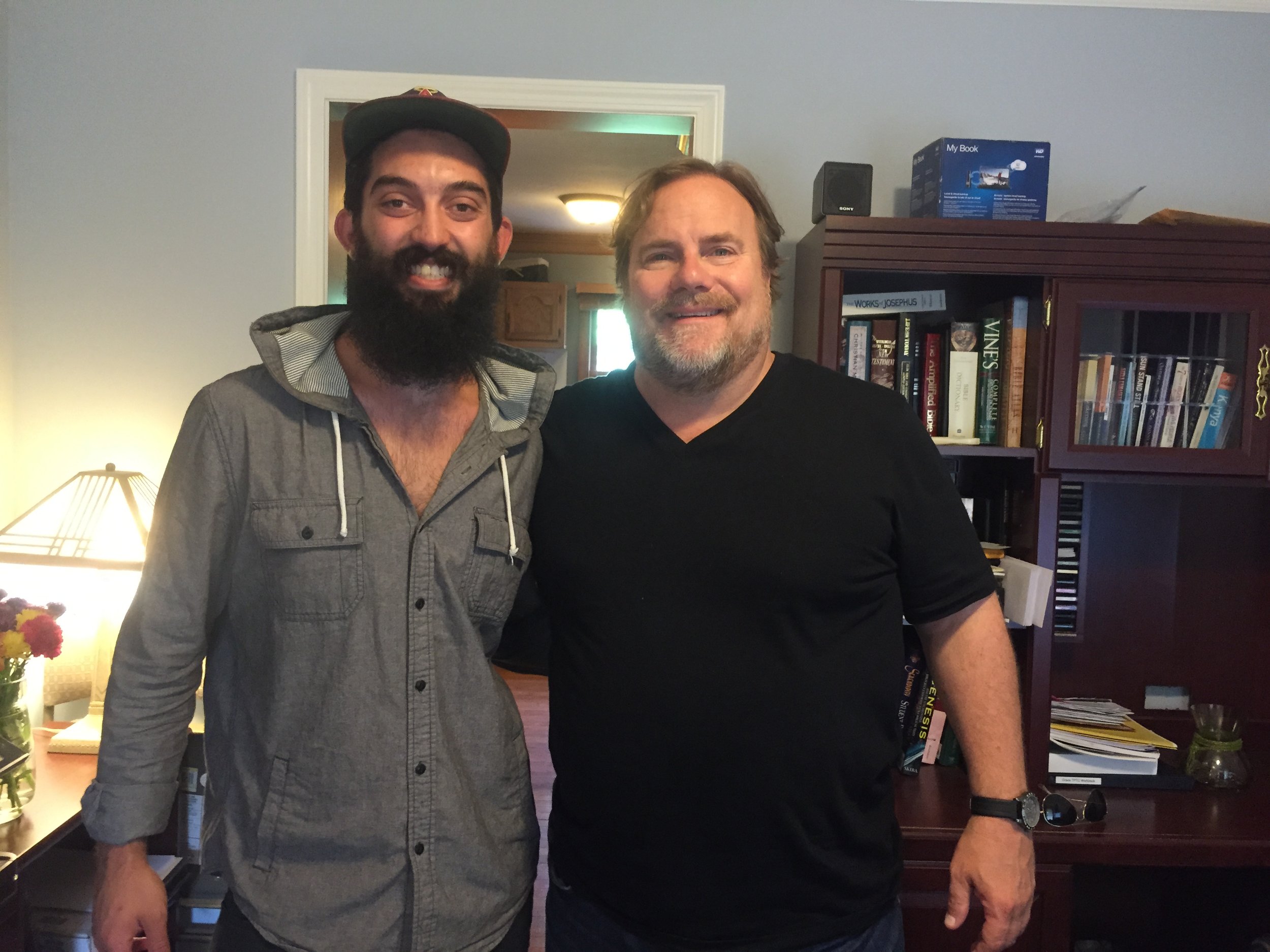 Brian with Kevin Farley.JPG