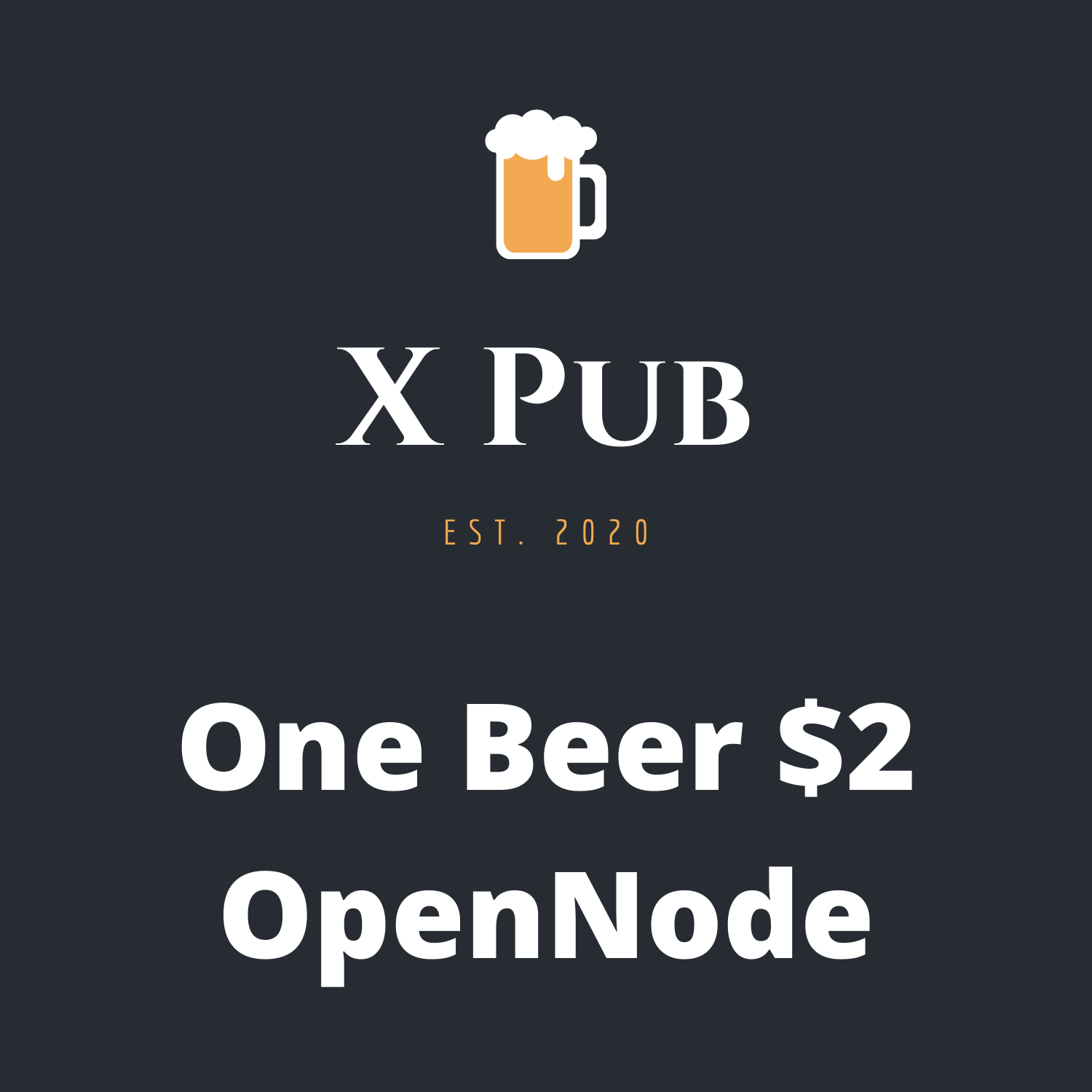 One Beer - OpenNode - $2