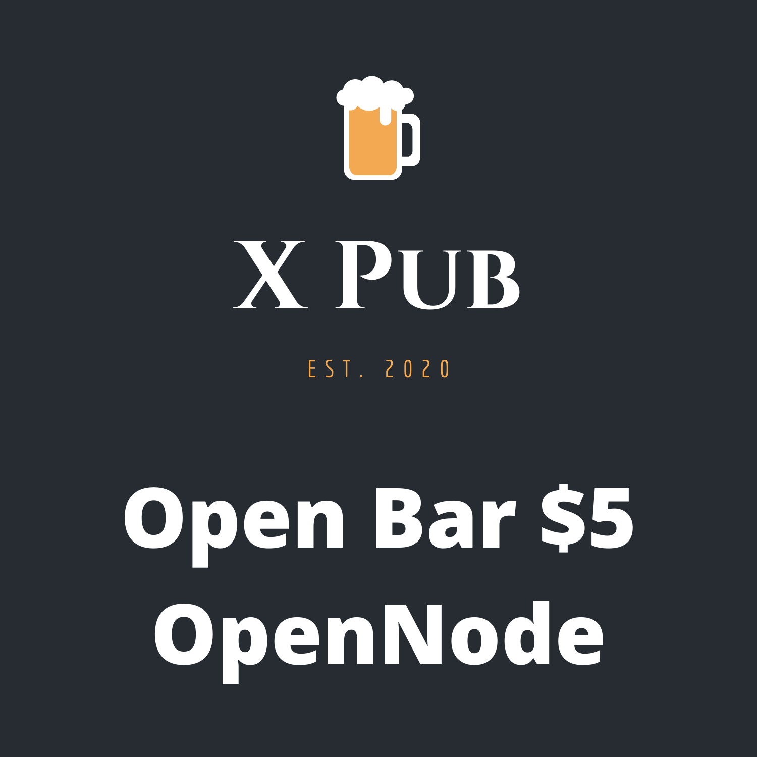 Open Bar - OpenNode - $5