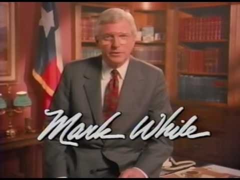 Mark White for Governor Photos, Children, Drugs, Banking