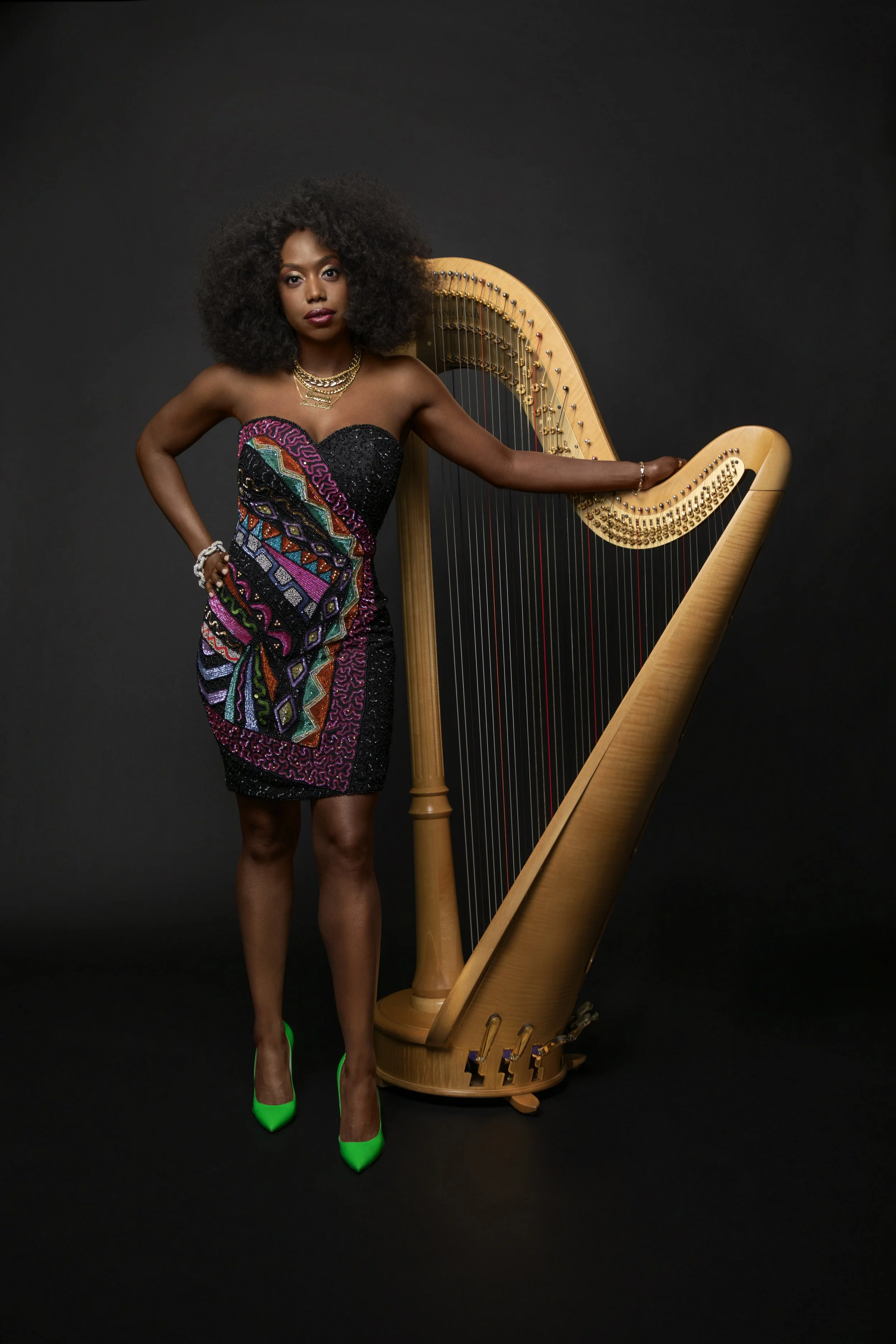Brandee Younger, Harpist