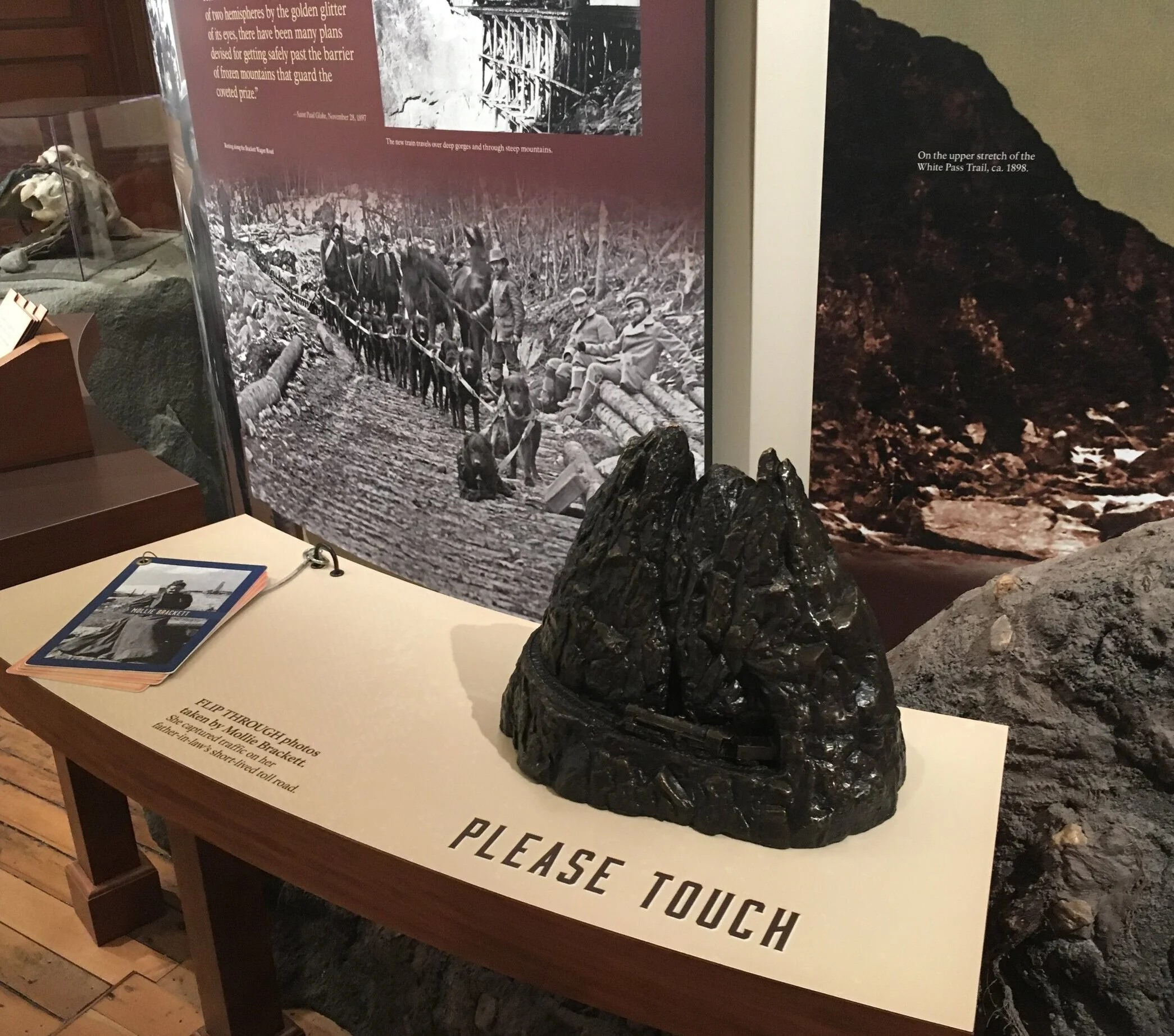 To-scale models help everyone--but especially those who are blind or have low vision--to understand the scale of the adventure.