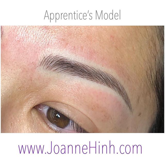 Thank you Angel for coming in and letting my apprentice @browatelier work on you❤️ #microblading #microbladetraining #phibrows #joannehinh #permanentmakeup #semipermanentmakeup #walnutcreek #bayarea #sanjose #browembroidery #sanfrancisco #eyebrowembroidery #cosmetictattoo #browsonfleek #usamicroblading #microbladingusa #bayareamicroblading #bayareamicrobladingartist