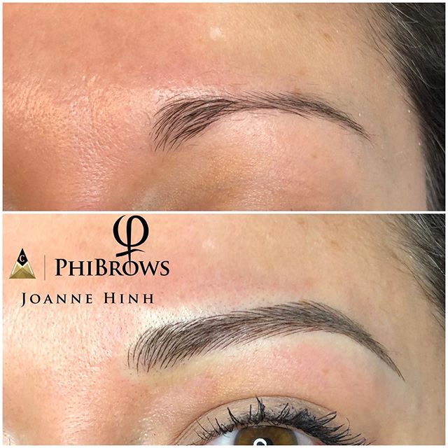 Can&rsquo;t wait to see this beauty back for her follow up :) www.JoanneHinh.com 
#nofilter #permanentmakeup #3deyebrows #semipermanentmakeup #eyebrowembroidery #permanentcosmetics #eyebrowtattoo #cosmetictattoo #phicalifornia #california #permanente