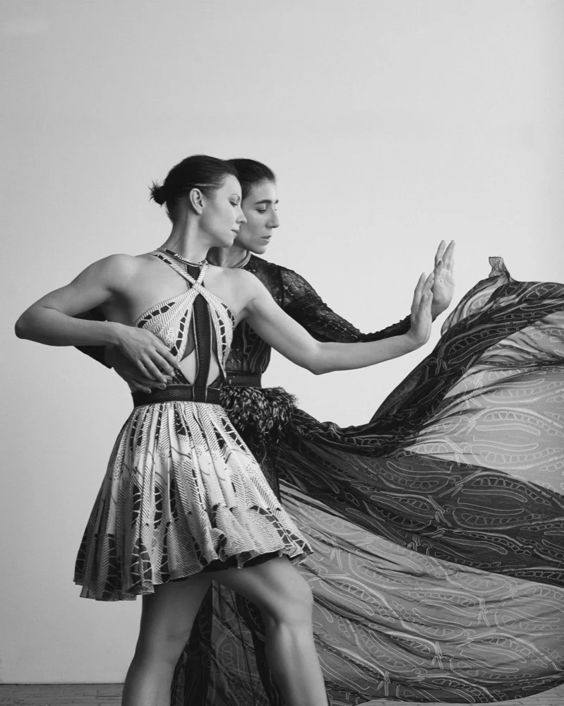 Blanca Li and Maria Alexandrova, photo by HANS NEUMANN, style by Marina Munoz - Interview Magazine