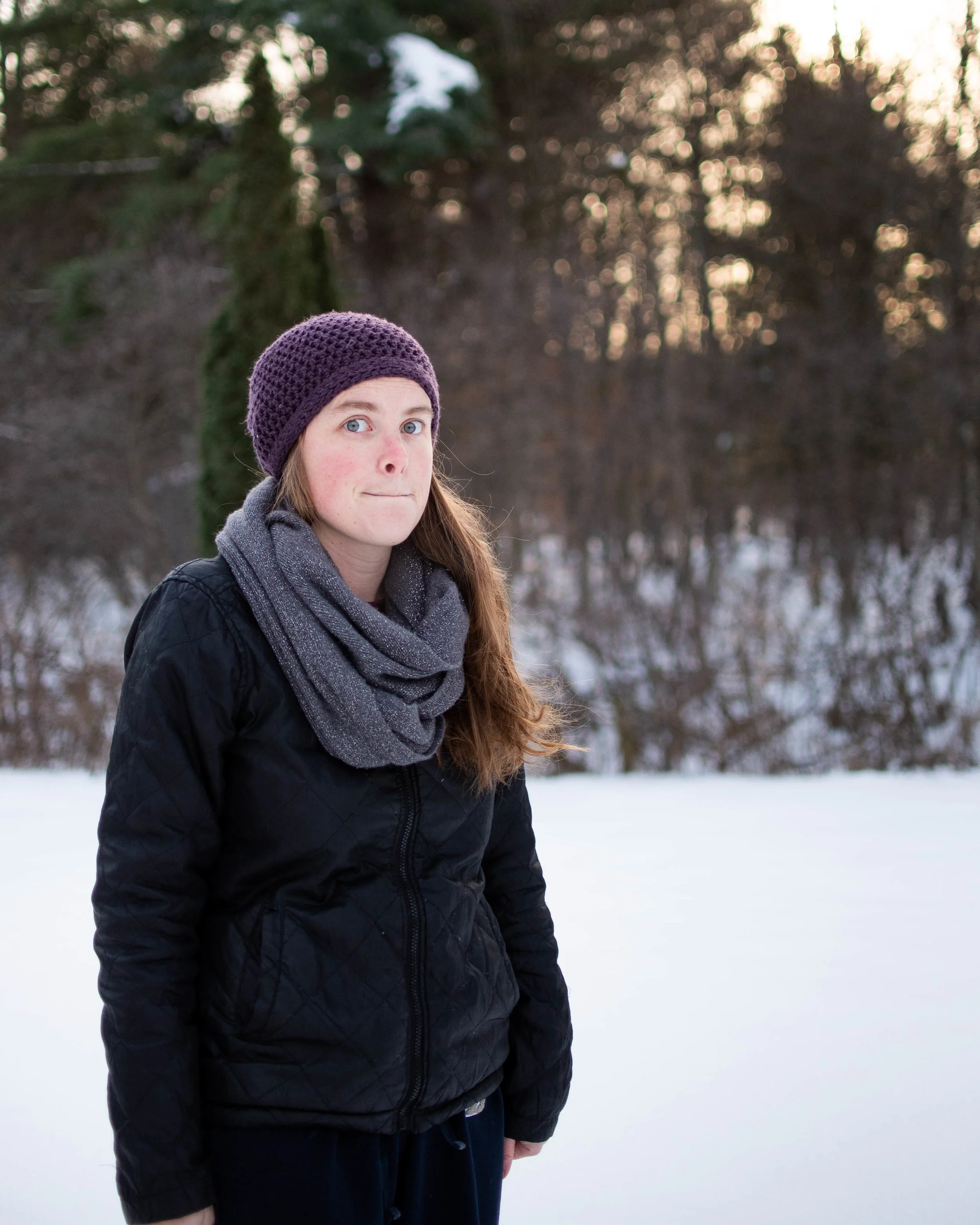 moriah hounsell winter portrait