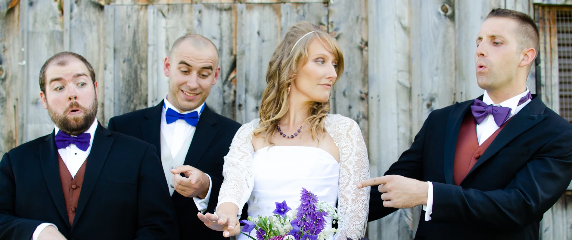 wedding party bling shot funny