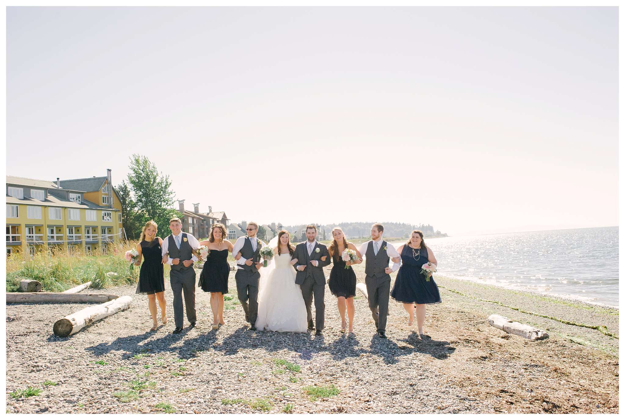 Semiahmoo Wedding. B. Jones Photography. Seattle Wedding Photographer. Bellingham Wedding. 