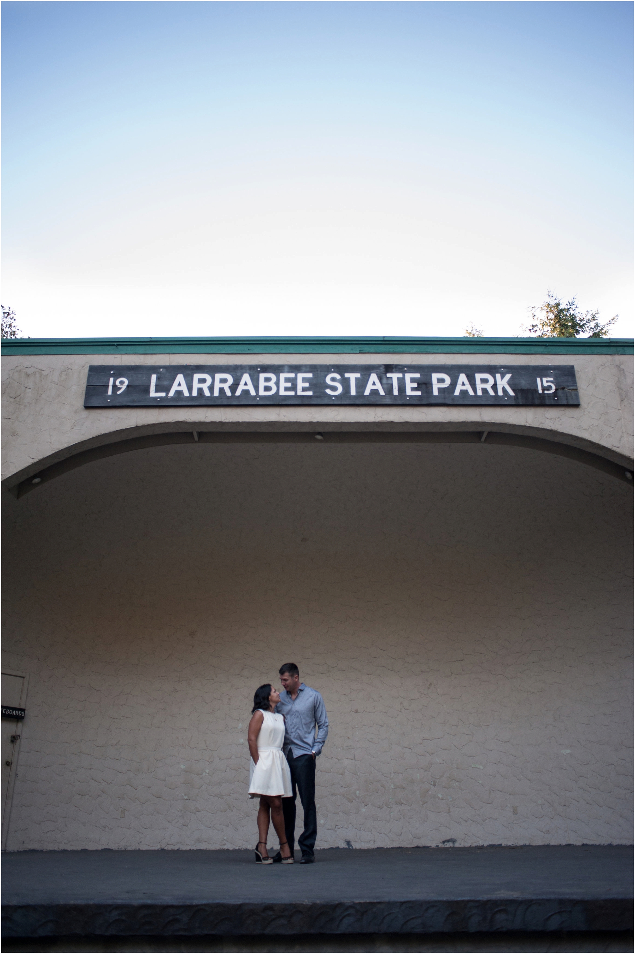 Larrabee State Park Engagement Photoshoot