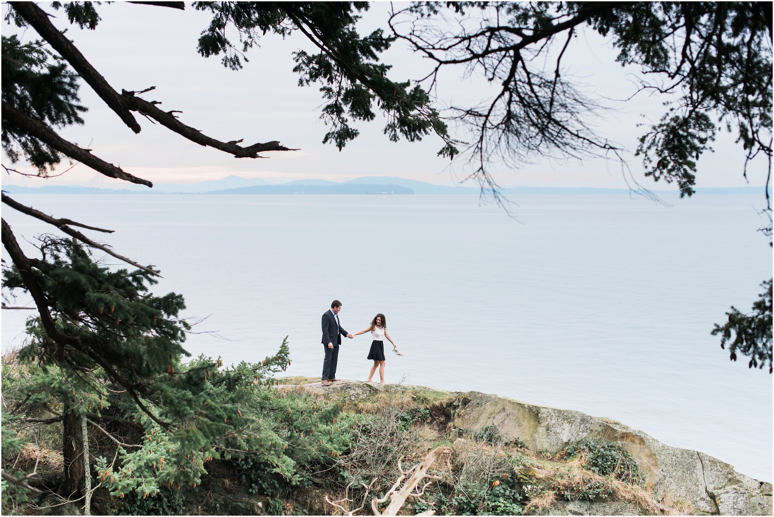 Larrabee State Park Engagement Photoshoot