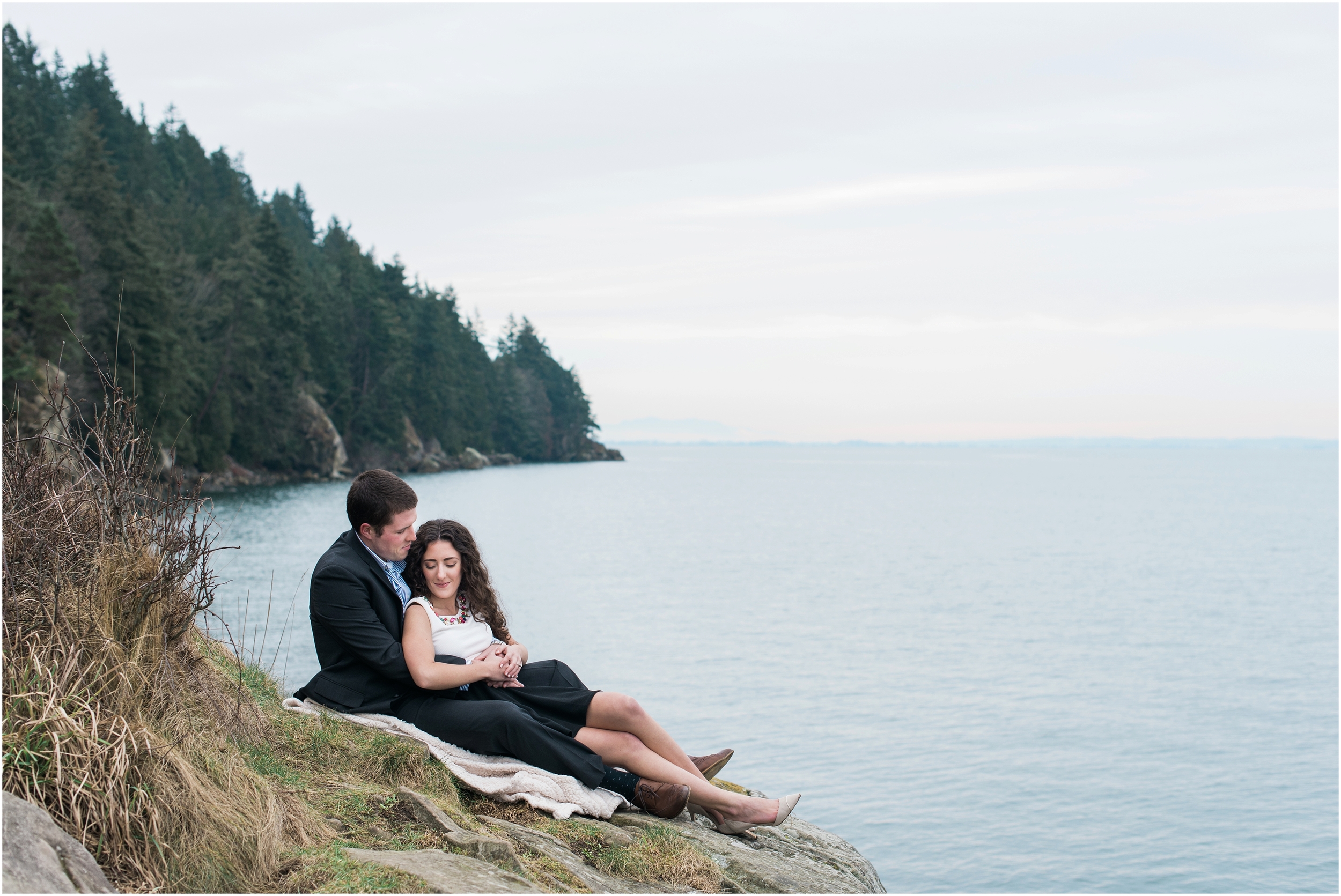 Larrabee State Park Engagement Photoshoot