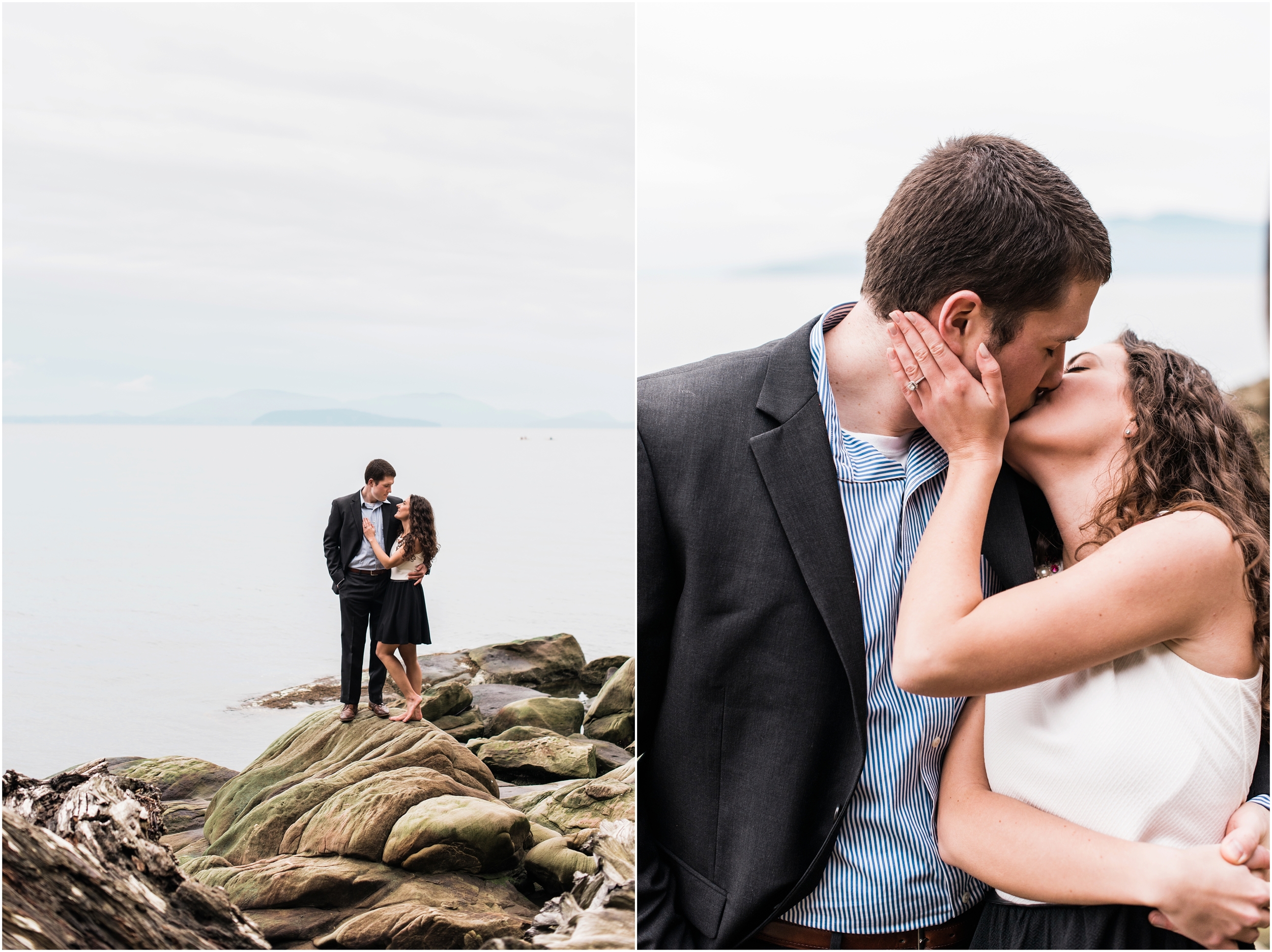 Larrabee State Park Engagement Photoshoot