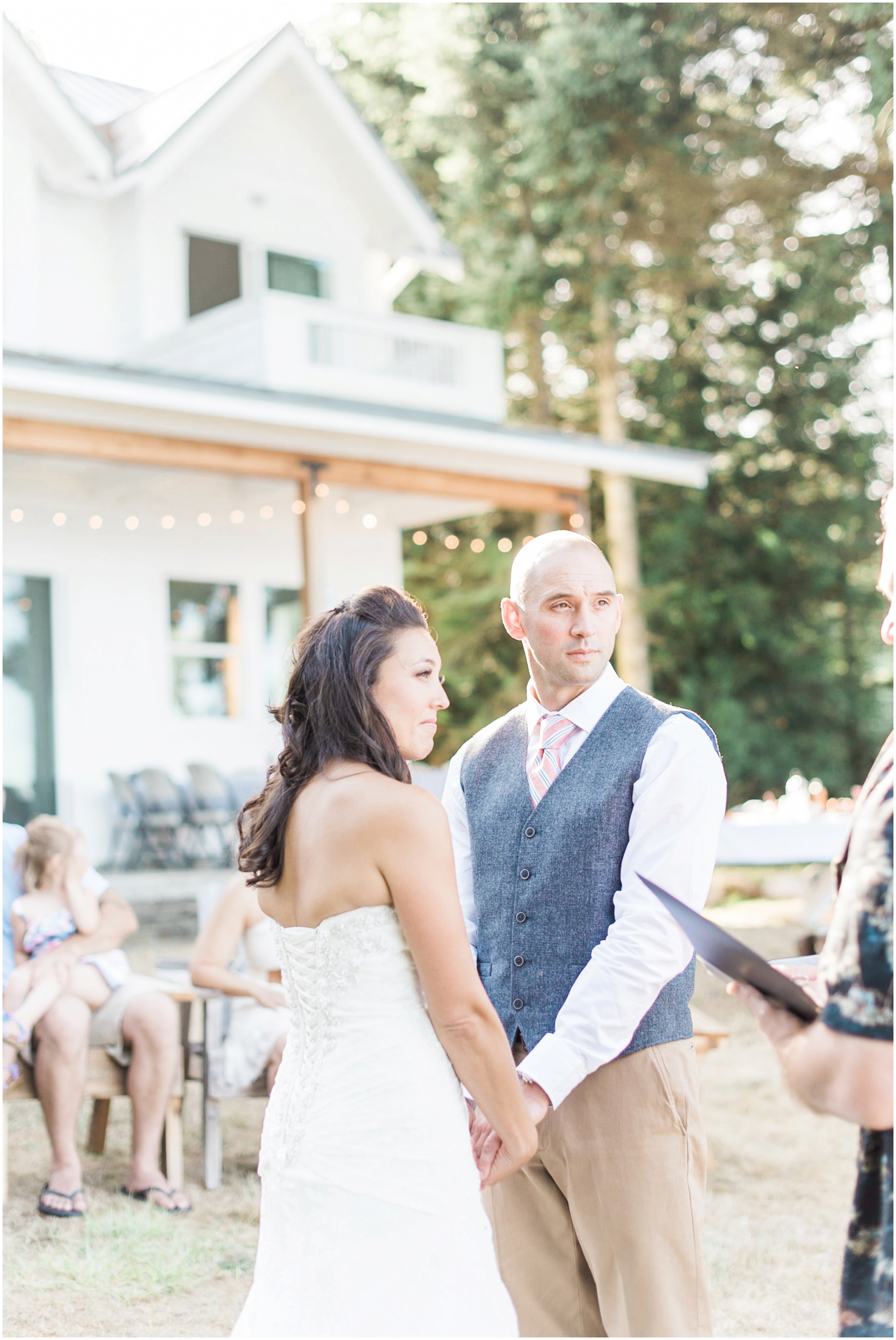 Orcas Island Wedding. San Juan Island Wedding. Bayside Cottages. Pacific Northwest. Destination Wedding. Eastsound. Rosario Resort. Nautical. coastal. Intimate. Blended Family. Anchors.