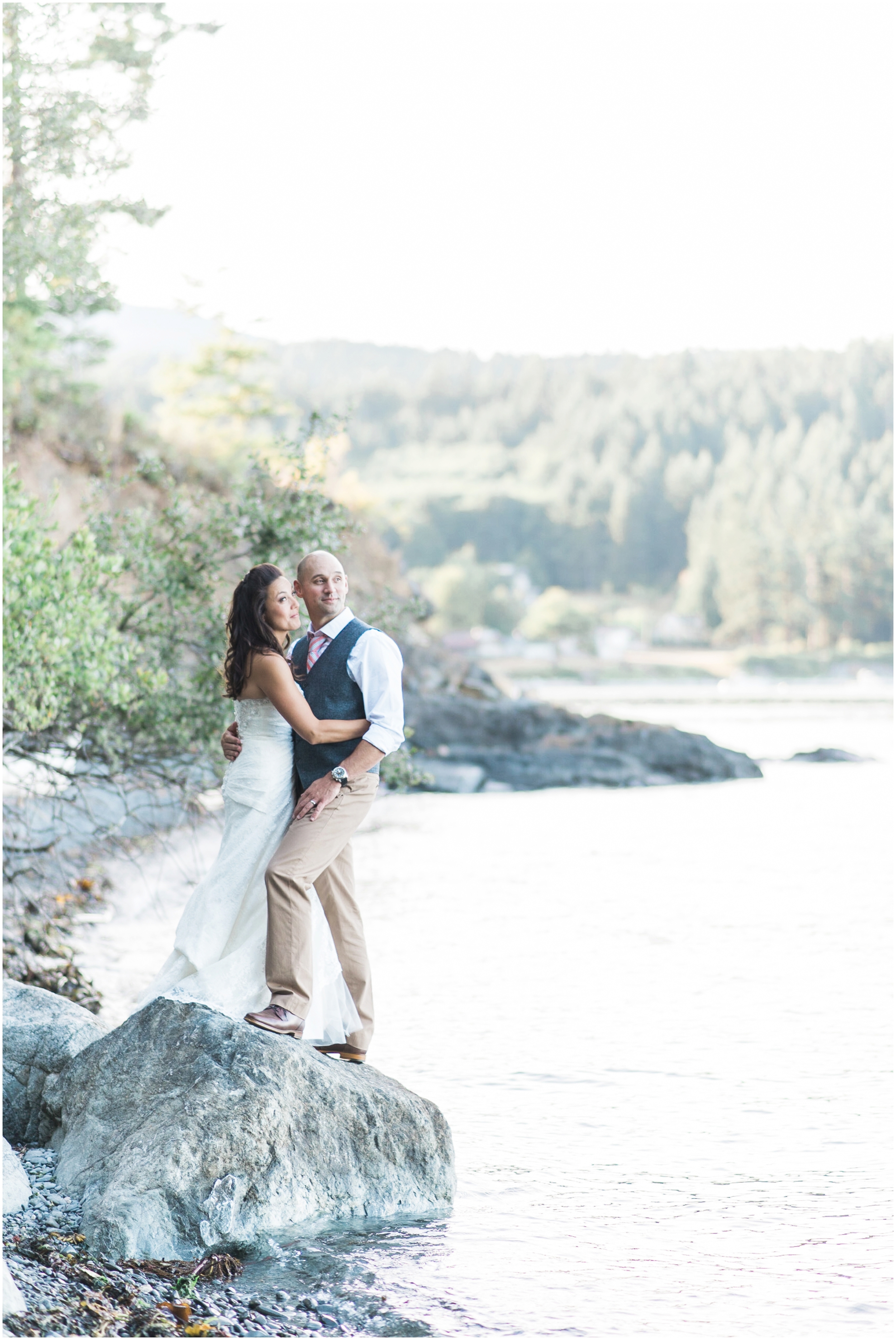 Orcas Island Wedding. San Juan Island Wedding. Bayside Cottages. Pacific Northwest. Destination Wedding. Eastsound. Rosario Resort. Nautical. coastal. Intimate. Blended Family. Anchors.