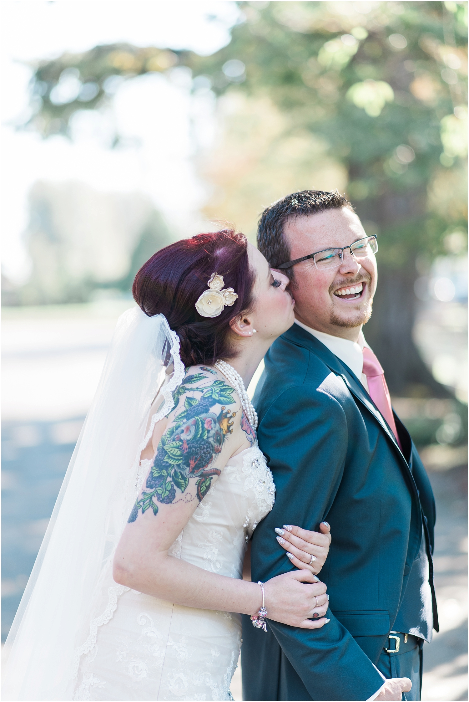 Maplehurst farm wedding. Snohomish WEdding Photographer. Rustic Chic Farmhouse Wedding. Polka dots, burlap, lace, bunny cake topper, high tops, Elizabeth marie makeup, chandelier, DIy, vintage, unique, navy, pink, turquoise.