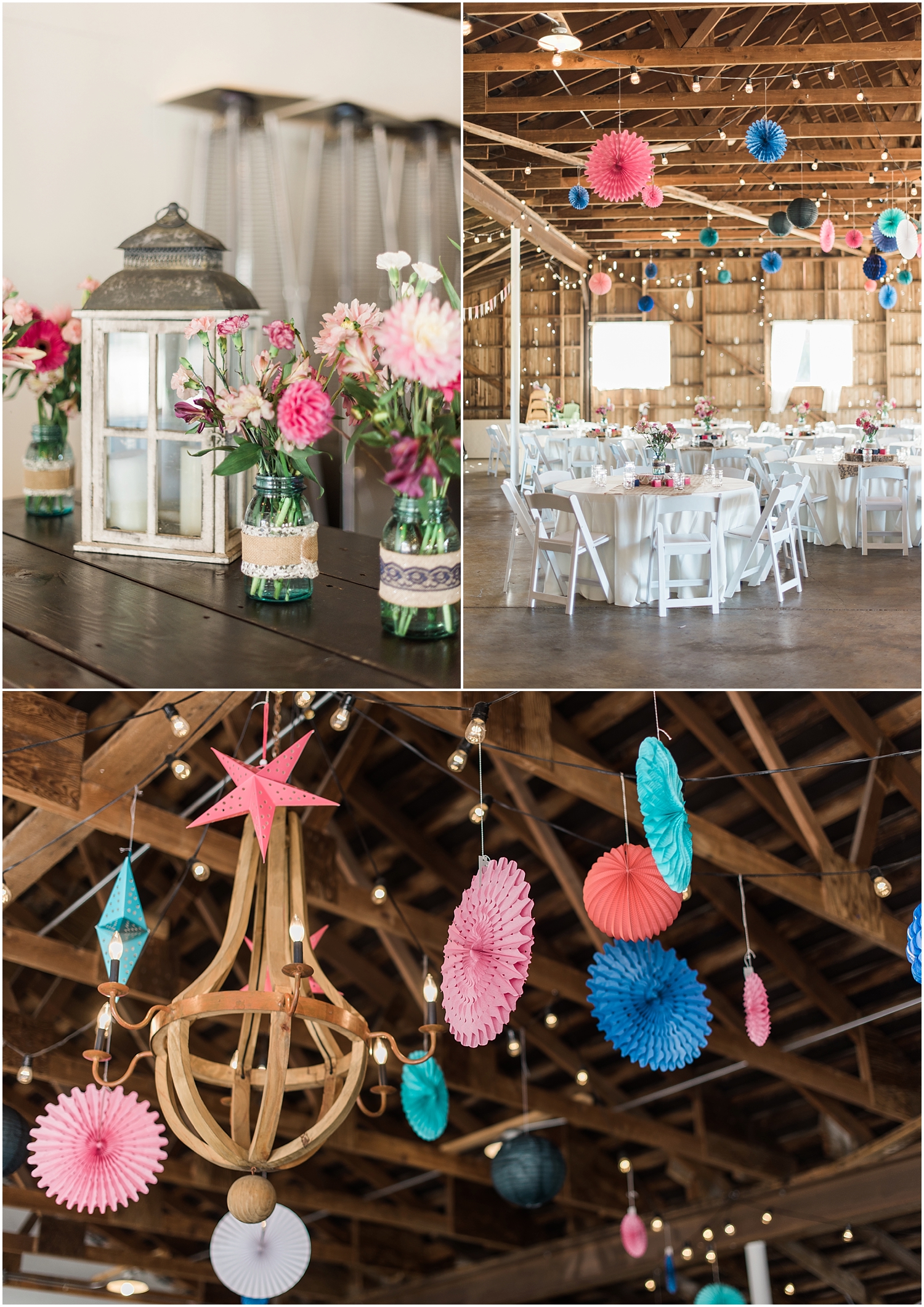 Maplehurst farm wedding. Snohomish WEdding Photographer. Rustic Chic Farmhouse Wedding. Polka dots, burlap, lace, bunny cake topper, high tops, Elizabeth marie makeup, chandelier, DIy, vintage, unique, navy, pink, turquoise.